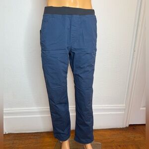 Prana Moaby Pants Men's Size M Blue Breathe Outdoor Hiking Inseam 32" Ripstop